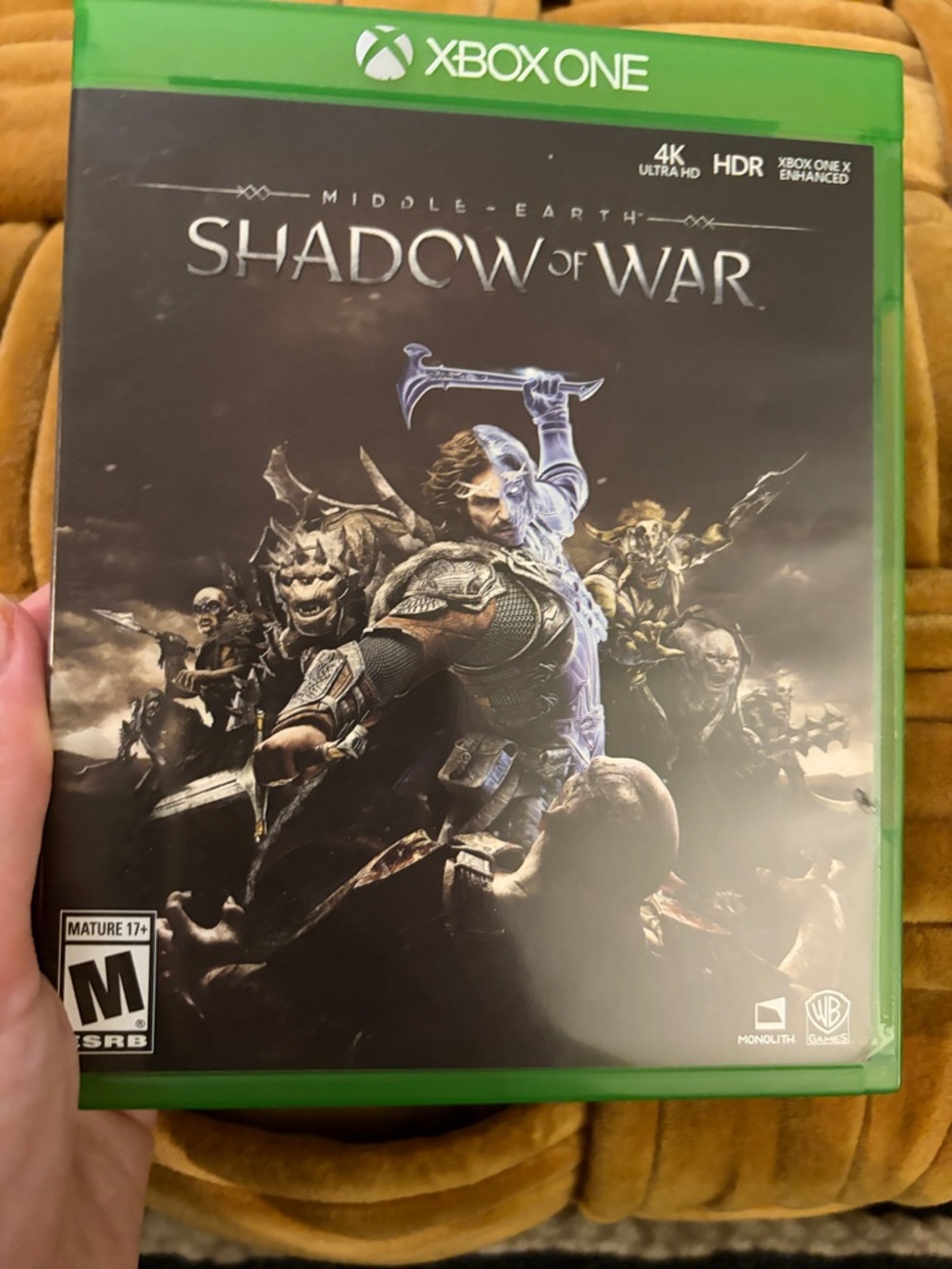 Warner Bros. Shadow of War Xbox One - Black & Green